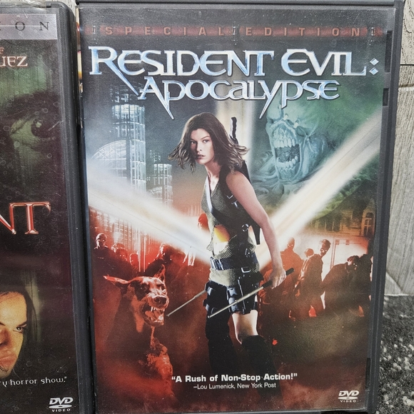 Resident Evil DVD Lot of 2 Movies (Resident Evil/Resident Evil: Apocalypse) - Picture 6 of 7